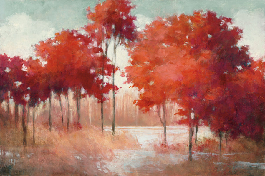 Autumn Lake II Mural Wallpaper