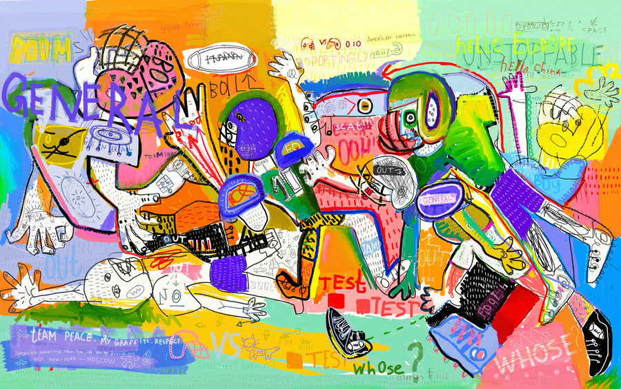 Football Tactics 101 Mural Wallpaper