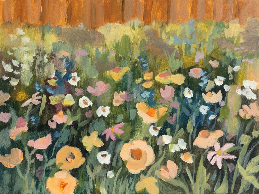 Backyard Meadow Mural Wallpaper