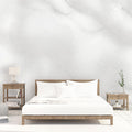 Black and White Swirl Mural Wallpaper in Bedroom Black and White Swirl -6 Mural Wallpaper - pure wallpaper artwork