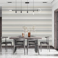 Minimalist Horizontal Stripe Mural Wallpaper in Neutral Tones Mural Wallpaper - pure wallpaper artwork