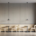 Neutral Woven Stripe Mural Wallpaper — Minimalist Linen Look Mural Wallpaper - pure wallpaper artwork