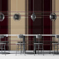 Heritage Plaid Mural Wallpaper — Classic Tartan Pattern Mural Wallpaper - pure wallpaper artwork