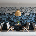 Ombre Mosaic Mural Wallpaper — Contemporary Geometric Pattern Mural Wallpaper - pure wallpaper artwork
