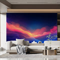 Cosmic Nebula Swirl Mural Wallpaper — Dreamy Abstract Cloud Art Mural Wallpaper - pure wallpaper artwork