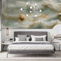 Floating Shell and Cloud Mural Wallpaper — Whimsical Dreamscape Mural Wallpaper - pure wallpaper artwork