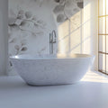 Minimalist Eucalyptus Leaf Mural Wallpaper — Soft Gray Botanical Mural Wallpaper - pure wallpaper artwork
