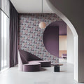 Dense Rose Bloom Mural Wallpaper — Soft Pastel Floral Pattern Mural Wallpaper - pure wallpaper artwork