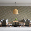 Meadow Wildflower Mural Wallpaper — Soft Sage Botanical Mural Wallpaper - pure wallpaper artwork
