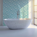 Gradient Maple Leaf Mural Wallpaper — Soft Botanical Art Mural Wallpaper - pure wallpaper artwork