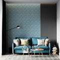 Dainty Red Berry and Leaf Mural Wallpaper — Whimsical Design Mural Wallpaper - pure wallpaper artwork