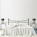 Minimalist Diamond Weave Mural Wallpaper — Subtle White Texture Mural Wallpaper - pure wallpaper artwork