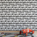 Forest Friends Mural Wallpaper —Whimsical Sketch Illustration Mural Wallpaper - pure wallpaper artwork