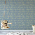 Forest Friends Mural Wallpaper —Whimsical Woodland Pattern Mural Wallpaper - pure wallpaper artwork