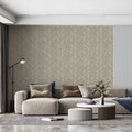 Meadow Grass Mural Wallpaper — Subtle Botanical Wall Art Mural Wallpaper - pure wallpaper artwork
