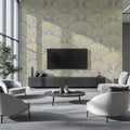 Ginkgo Fan Leaf Mural Wallpaper — Modern Botanical Print Mural Wallpaper - pure wallpaper artwork