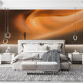 Desert Dune Horizon Mural Wallpaper — Minimalist Landscape Design Mural Wallpaper - pure wallpaper artwork