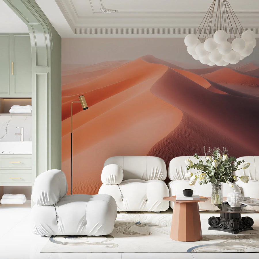 Abstract Desert Dunes Mural Wallpaper Artistic Modern Decoration Mural Wallpaper