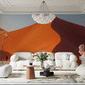 Desert Oasis Vision Mural Wallpaper Exotic Tranquil Decoration Mural Wallpaper - pure wallpaper artwork