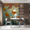 Sunlit Daffodil Floral Mural Wallpaper — Soft Botanical Art Mural Wallpaper - pure wallpaper artwork