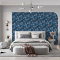Misty Petal Field Mural Wallpaper — Densely Layered Floral Pattern Mural Wallpaper - pure wallpaper artwork
