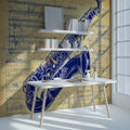Vintage Saxophone Blueprint Mural Wallpaper — Musical Art Mural Wallpaper - pure wallpaper artwork