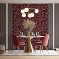 Intricate Paisley Micro-Pattern Mural Wallpaper — Bohemian Chic Mural Wallpaper - pure wallpaper artwork