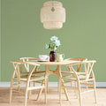 Micro Paisley Lime Mural Wallpaper — Subtle Textured Field Mural Wallpaper - pure wallpaper artwork