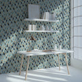 Mini Toucan Mural Wallpaper —Whimsical Tropical Bird Pattern Mural Wallpaper - pure wallpaper artwork