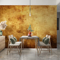 Aged Canvas Mural Wallpaper — Distressed Ochre and Umber Texture Mural Wallpaper - pure wallpaper artwork