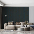 Minimalist Butterfly Mural Wallpaper — Dusty Blue and Gold Mural Wallpaper - pure wallpaper artwork