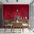 Crimson Cloud Mural Wallpaper — Rich Abstract Texture Mural Wallpaper - pure wallpaper artwork