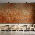 Tuscan Sunset Mural Wallpaper — Rustic Earthy Abstract Fresco Mural Wallpaper - pure wallpaper artwork