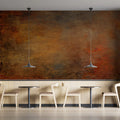 Abstract Earth Tone Mural Wallpaper — Rich Impasto Oil Effect Mural Wallpaper - pure wallpaper artwork