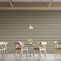 Horizontal Linear Stripe Mural Wallpaper — Minimalist Texture Mural Wallpaper - pure wallpaper artwork