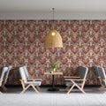 Abstract Geometric Diamond Mural Wallpaper — Warm Watercolor Pattern Mural Wallpaper - pure wallpaper artwork