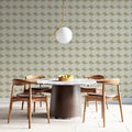 Minimalist Floral Damask Mural Wallpaper — Soft Neutral Pattern Mural Wallpaper - pure wallpaper artwork