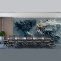 Pixelated World Map Mural Wallpaper — Modern Digital Glitch Art Mural Wallpaper - pure wallpaper artwork