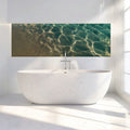 Sunlit Shallows Water Texture Mural Wallpaper — Coastal Calm Mural Wallpaper - pure wallpaper artwork