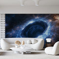 Cosmic Accretion Disk Mural Wallpaper — Deep Space Vortex Mural Mural Wallpaper - pure wallpaper artwork