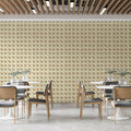 Minimalist Reindeer Silhouette Mural Wallpaper — Soft Neutral Mural Wallpaper - pure wallpaper artwork