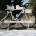 Road Cycling Impressionist Mural Wallpaper —Artistic Bike Design Mural Wallpaper - pure wallpaper artwork