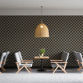 Micro Floral Geometric Lattice Mural Wallpaper — Traditional Detail Mural Wallpaper - pure wallpaper artwork