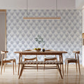Art Deco Fan Mosaic Mural Wallpaper — Sophisticated Vintage Motif Mural Wallpaper - pure wallpaper artwork