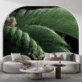 Deep Forest Fern Mural Wallpaper — Impressionistic Oil Painting Mural Wallpaper - pure wallpaper artwork