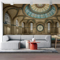 Grand Classical Dome Hall Mural Wallpaper — Architectural Grandeur Mural Wallpaper - pure wallpaper artwork