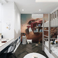 Desert Off-Road Rally Mural Wallpaper — Cinematic Racing Action Mural Wallpaper - pure wallpaper artwork