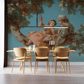 The Rococo Swing Mural Wallpaper — Vintage French Romantic Art Mural Wallpaper - pure wallpaper artwork