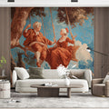 Rococo Swing Lovers Mural Wallpaper — French Baroque Art Style Mural Wallpaper - pure wallpaper artwork