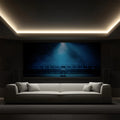 Theater Spotlight Mural Wallpaper — Dramatic Cinematic Scene Mural Wallpaper - pure wallpaper artwork